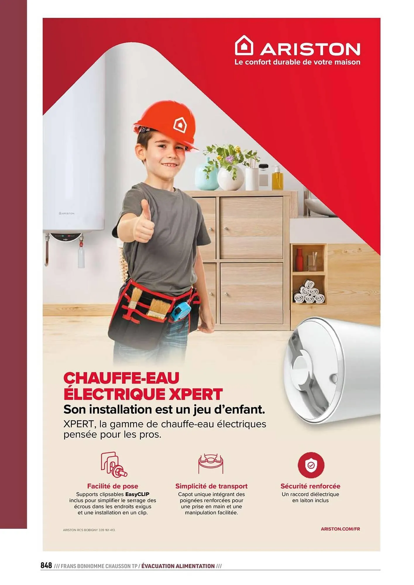 Catalogue Chausson Matériaux du 24 septembre au 31 décembre 2025 - Catalogue page 848