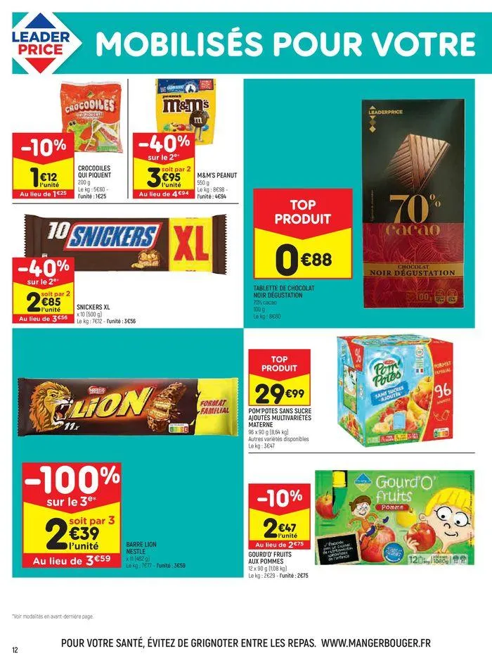 FRAPPE FORT SUR LES PRIX du 11 juin au 23 juin 2024 - Catalogue page 12