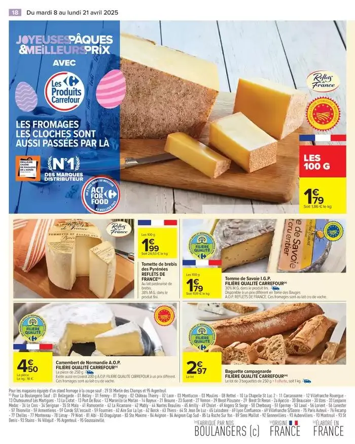 JOYEUSES PÂQUES & MEILLEURS PRIX du 8 avril au 21 avril 2025 - Catalogue page 20