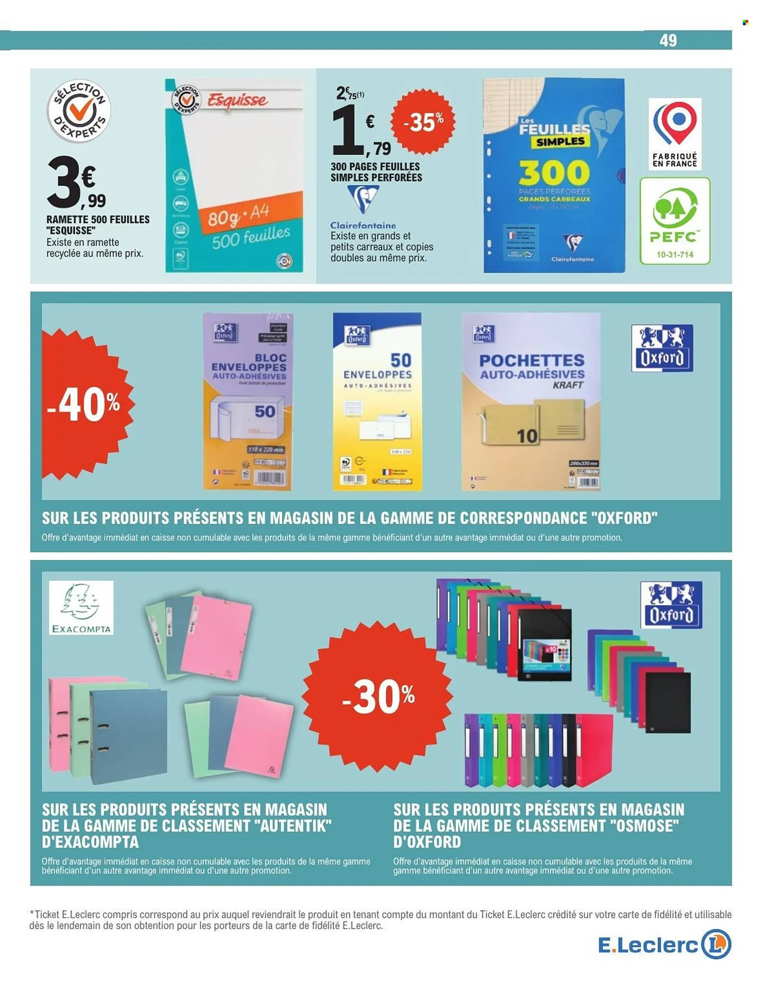 Catalogue E.Leclerc du 10 février au 21 février 2026 - Catalogue page 49