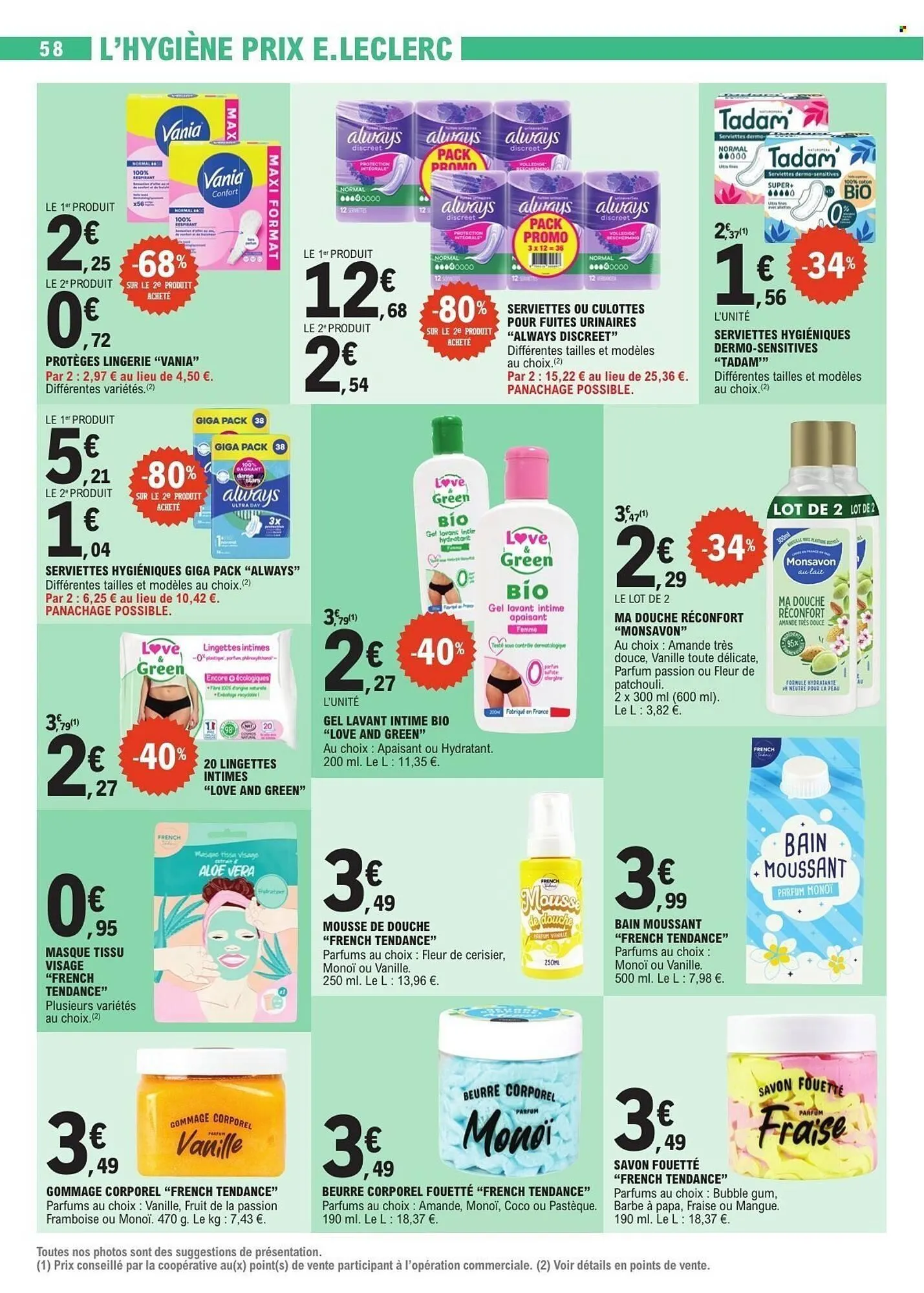 Catalogue E.Leclerc du 23 décembre au 3 janvier 2026 - Catalogue page 58