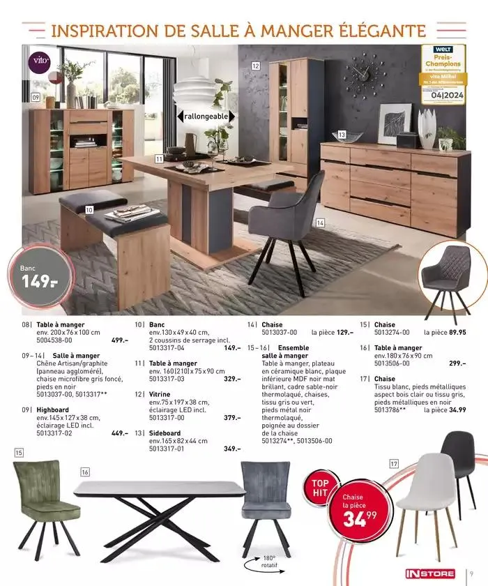 LE PRINTEMPS EST À NOS PORTES ! du 28 février au 16 mars 2025 - Catalogue page 9