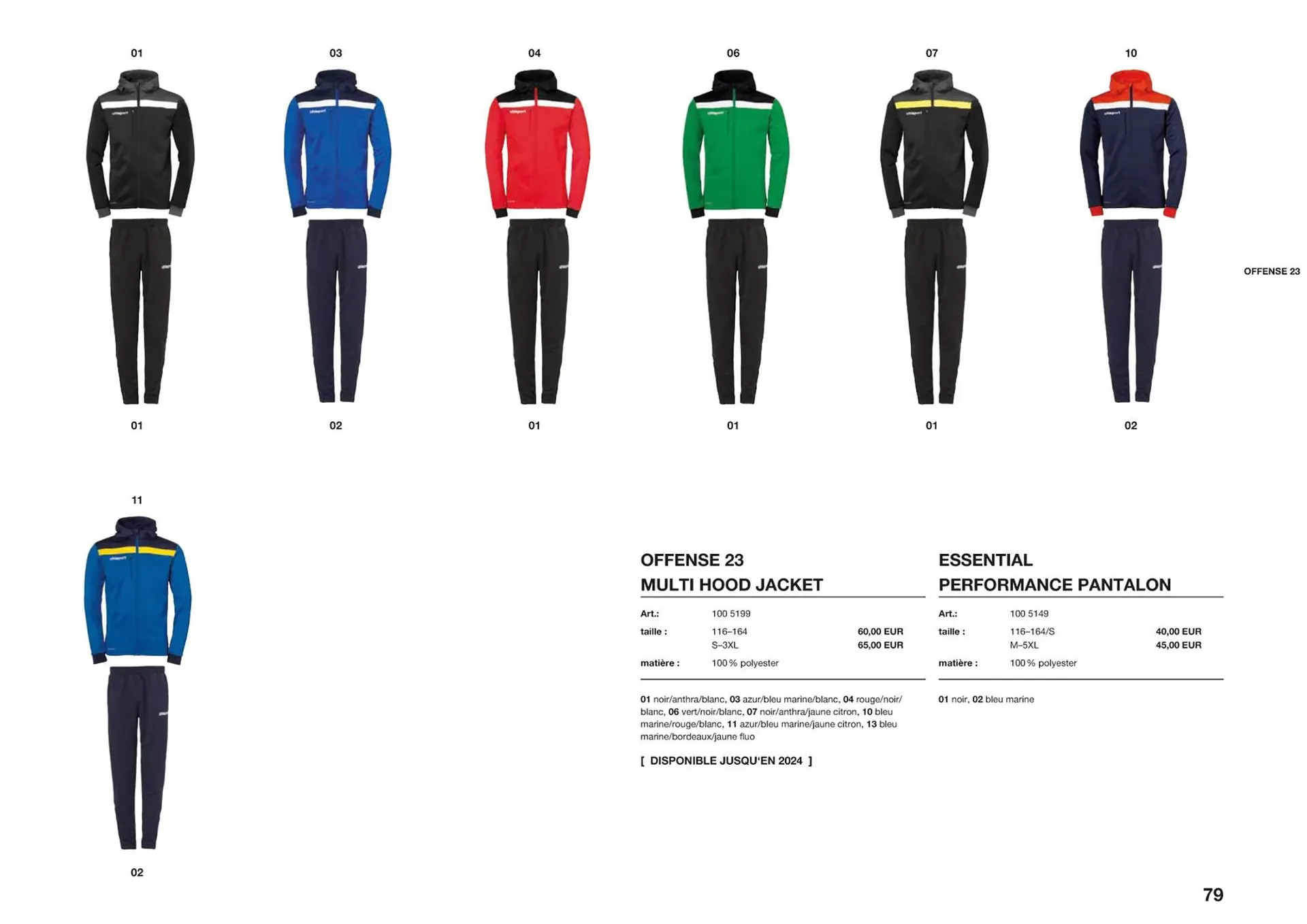 Catalogue Uhlsport du 1 mars au 31 décembre 2023 - Catalogue page 79