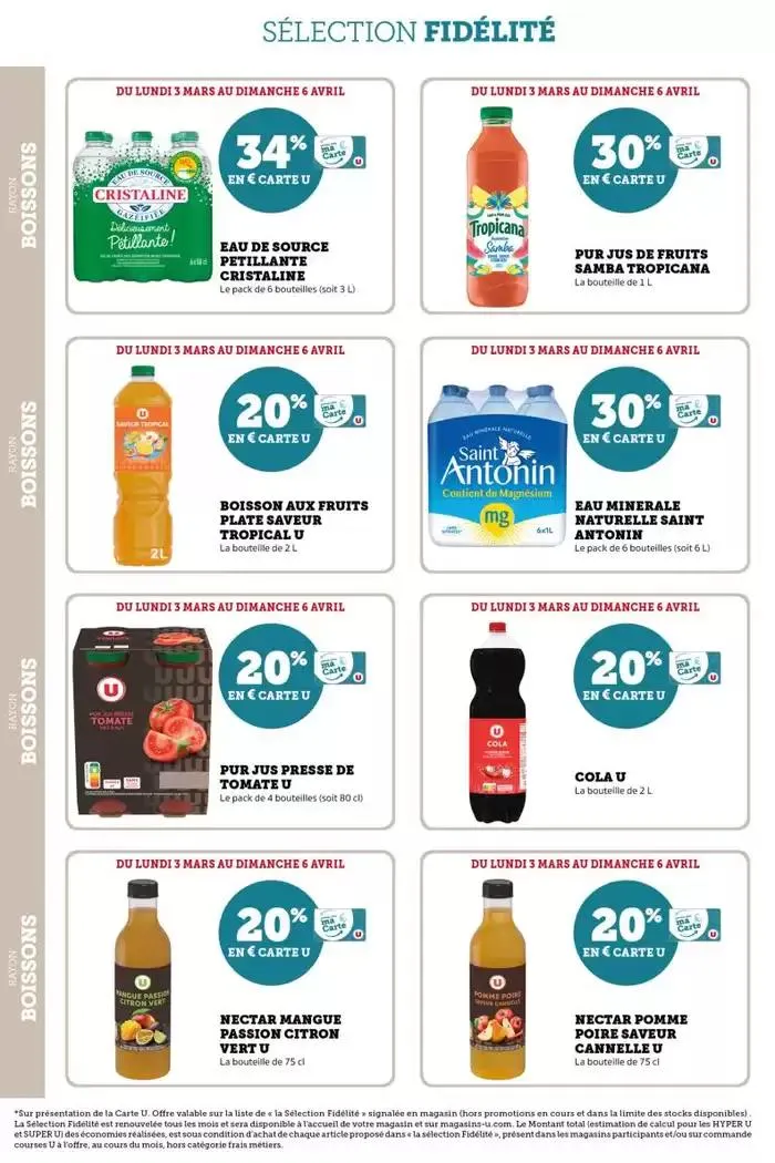 Tous les jours 20% du 4 mars au 16 mars 2025 - Catalogue page 28