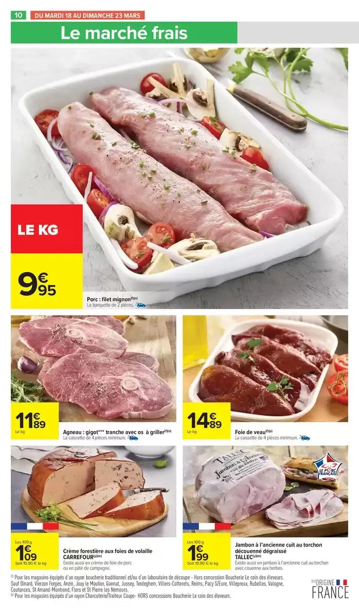 APÉRITIF DINATOIRE du 18 mars au 30 mars 2025 - Catalogue page 12