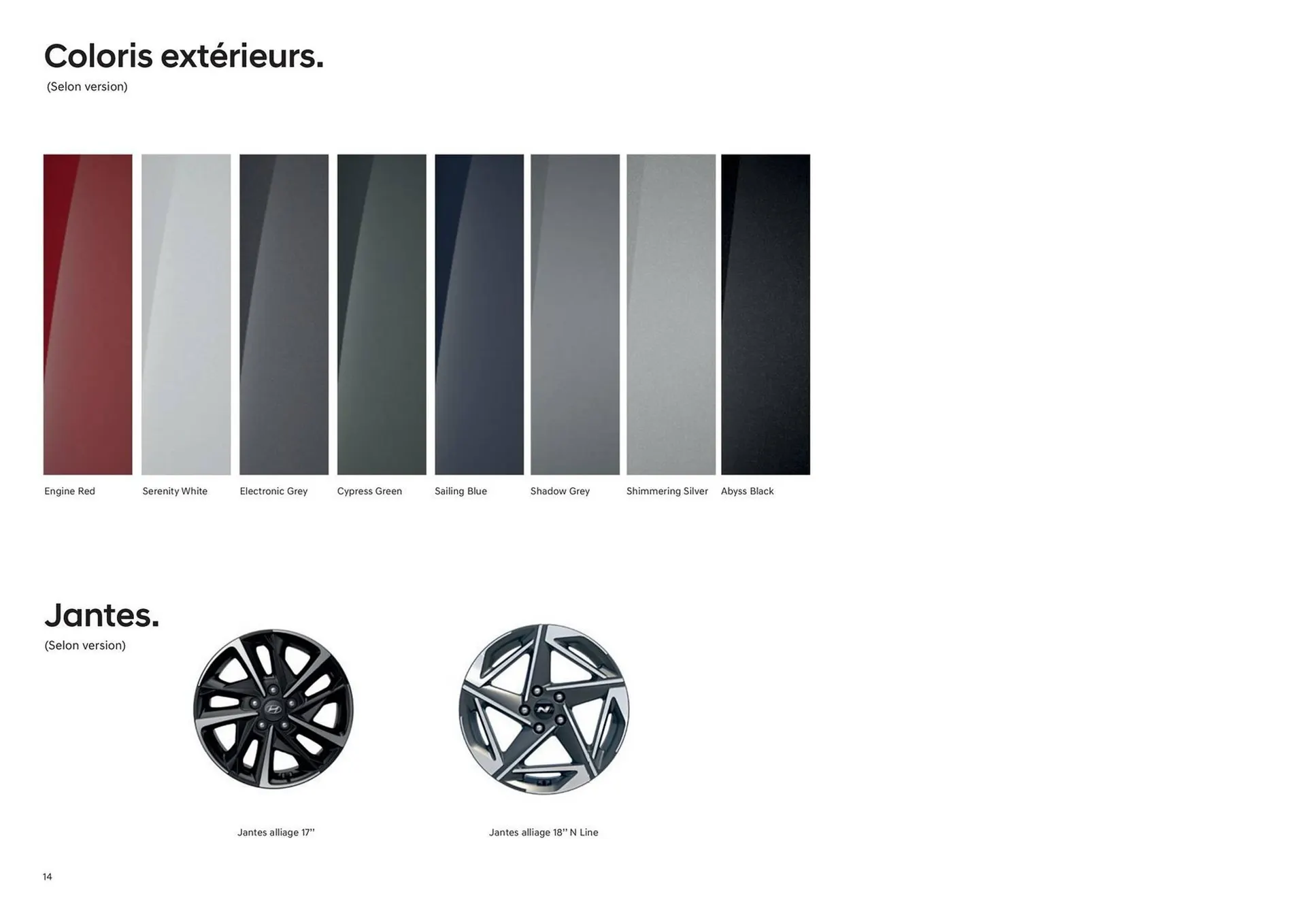 Catalogue Hyundai du 6 novembre au 6 novembre 2026 - Catalogue page 14