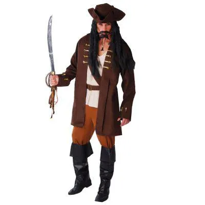 Déguisement Pirate au Chapeau Homme - Taille au Choix