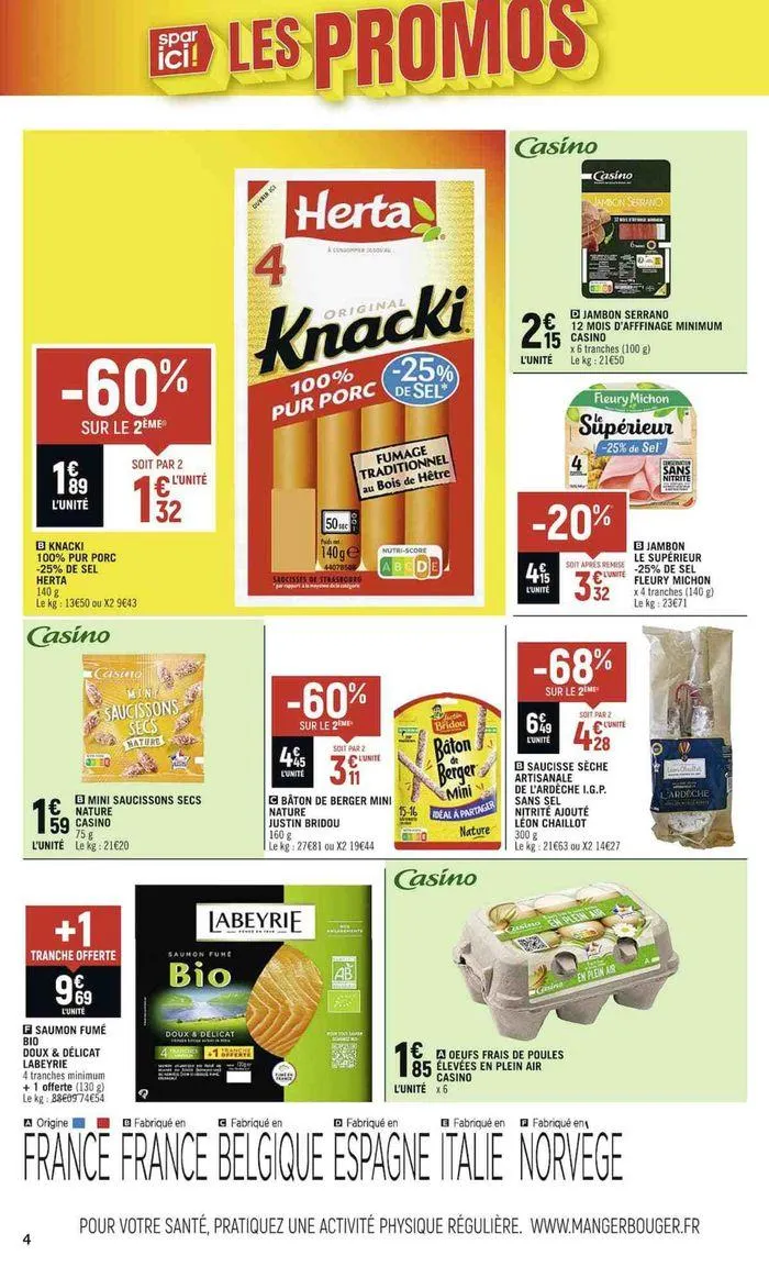 SPAR ici, le top des promos ! du 21 août au 1 septembre 2024 - Catalogue page 6