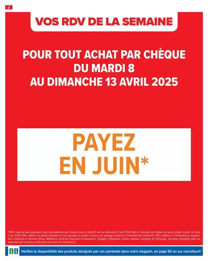 JOYEUSES PÂQUES & MEILLEURS PRIX du 8 avril au 21 avril 2025 - Catalogue page 4