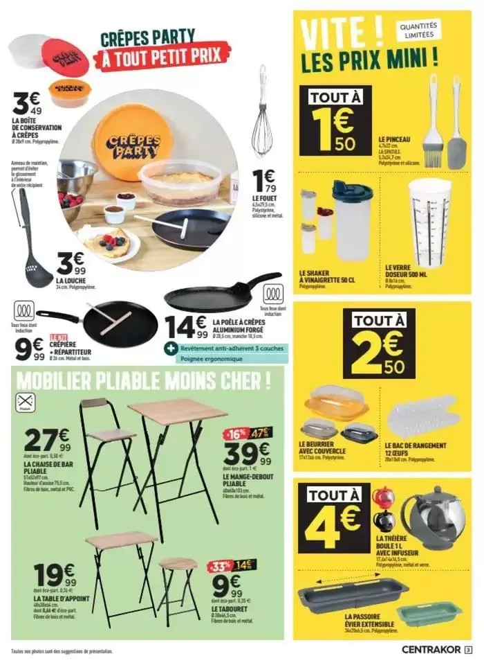 J'adooore les prix pratiques ! du 16 avril au 26 avril 2025 - Catalogue page 3