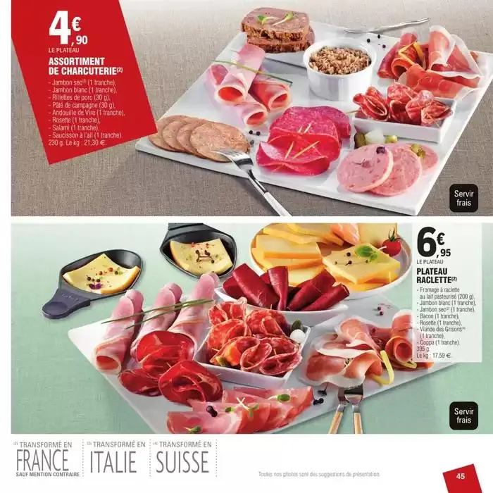 CARTE TRAITEUR PERMANENTE - MIXTE du 27 mars au 24 novembre 2025 - Catalogue page 45