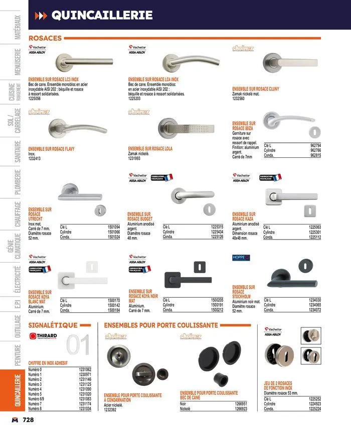 Guide produits 2024 du 15 mars au 31 décembre 2024 - Catalogue page 728