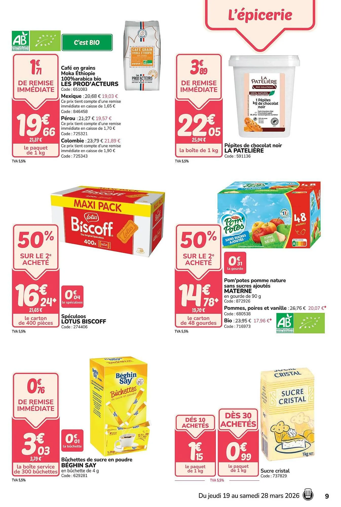 Catalogue Promocash du 16 mars au 28 mars 2026 - Catalogue page 9