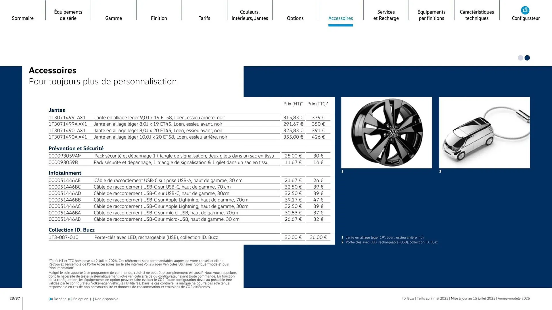 Catalogue Volkswagen du 7 août au 31 mars 2026 - Catalogue page 23