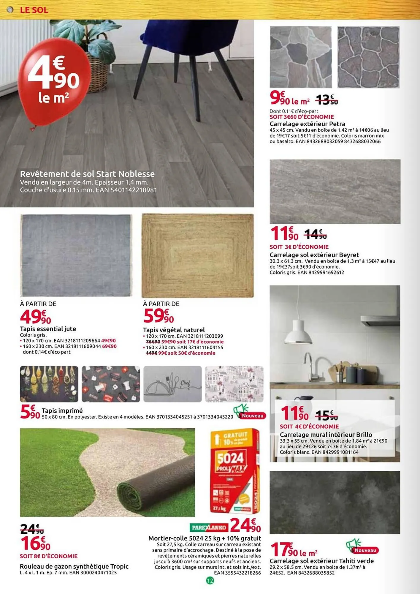 Catalogue Mr Bricolage du 29 avril au 24 mai 2026 - Catalogue page 12