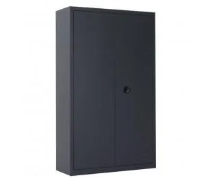Armoire haute à portes battantes monobloc L120 x H198 - PIERRE HENRY - Anthracite