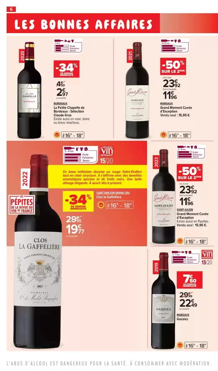 FOIRE AUX VINS, LE GUIDE DES BONS PLANS du 11 mars au 23 mars 2025 - Catalogue page 6