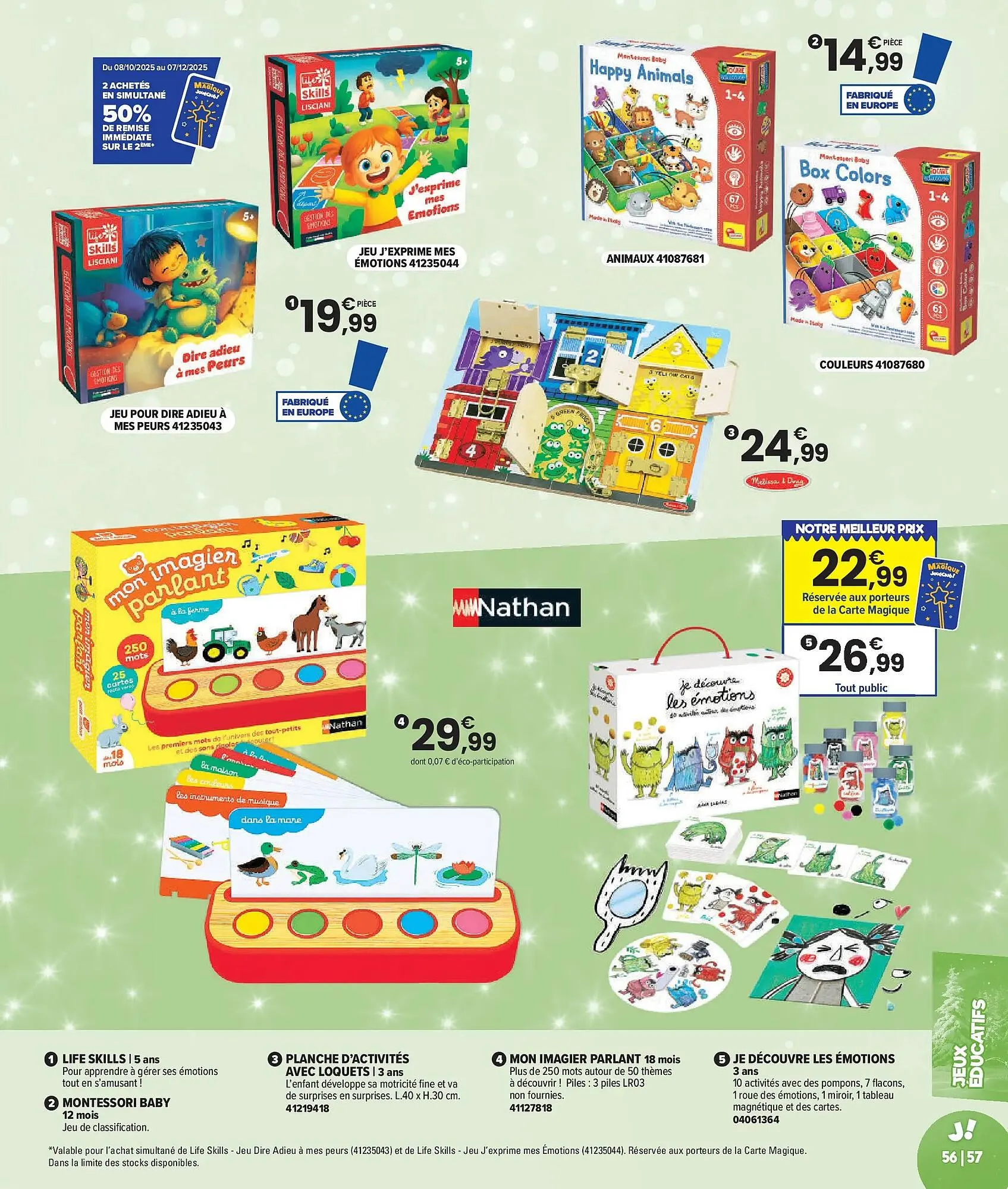 Catalogue JouéClub du 7 octobre au 7 décembre 2025 - Catalogue page 57