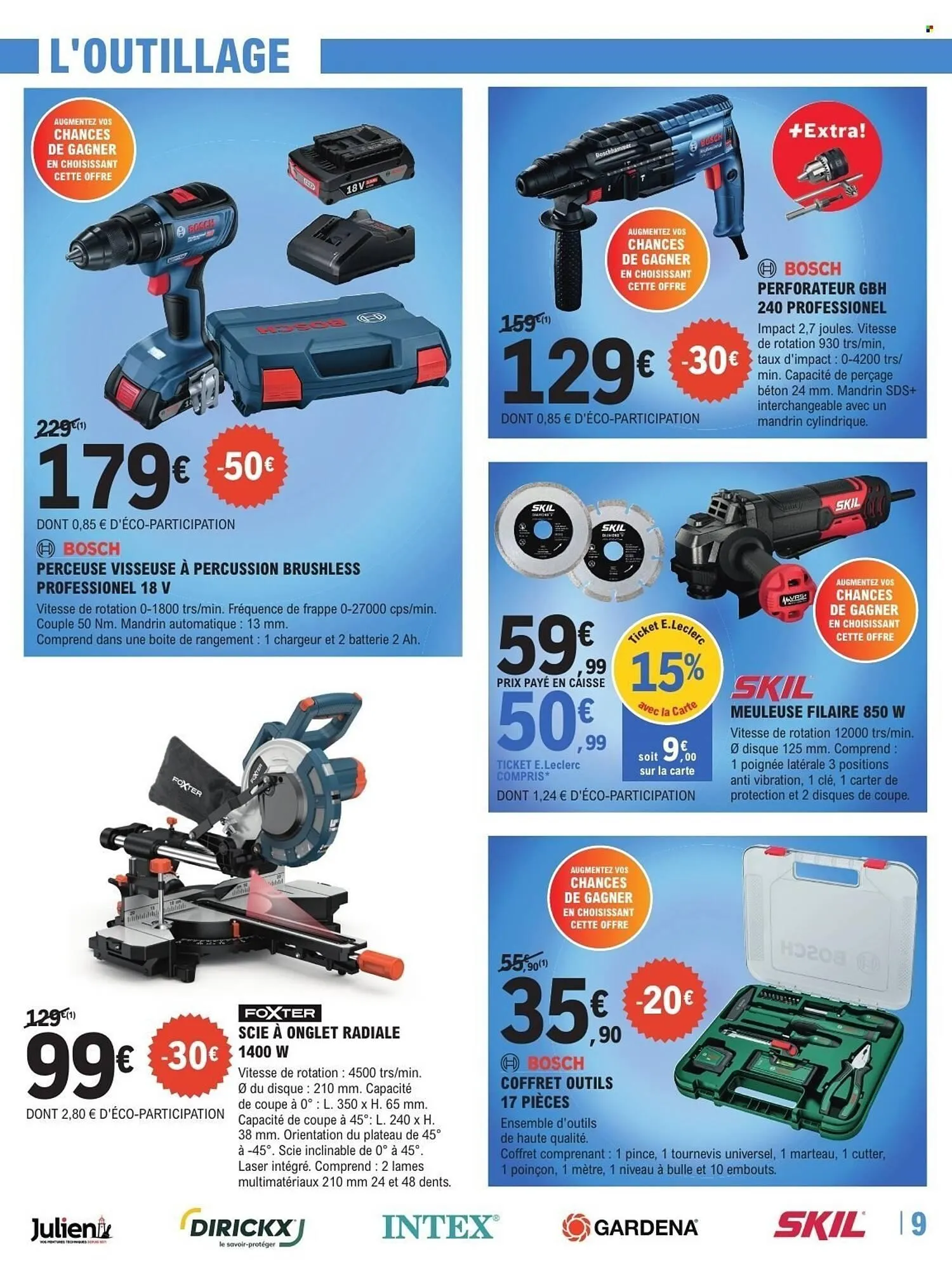 Catalogue E.Leclerc Brico du 21 avril au 9 mai 2026 - Catalogue page 9