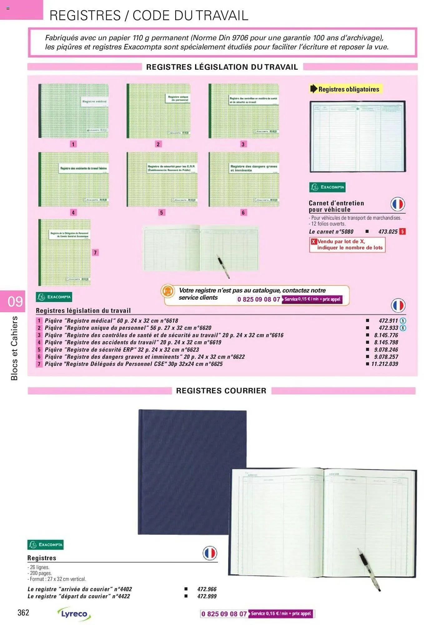 Catalogue Lyreco du 15 mai au 31 décembre 2023 - Catalogue page 362