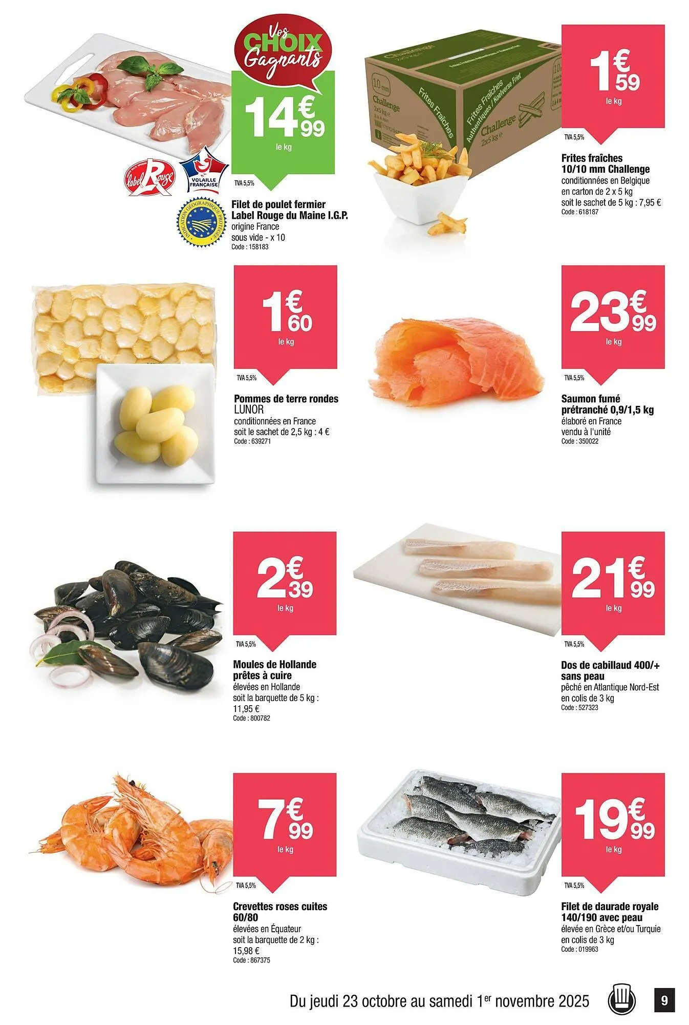 Catalogue Promocash du 23 octobre au 1 novembre 2025 - Catalogue page 9