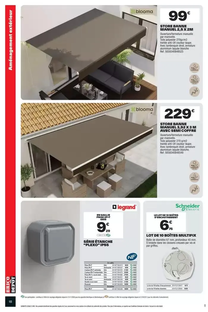 Spécial extérieur ! du 21 mars au 3 avril 2025 - Catalogue page 18