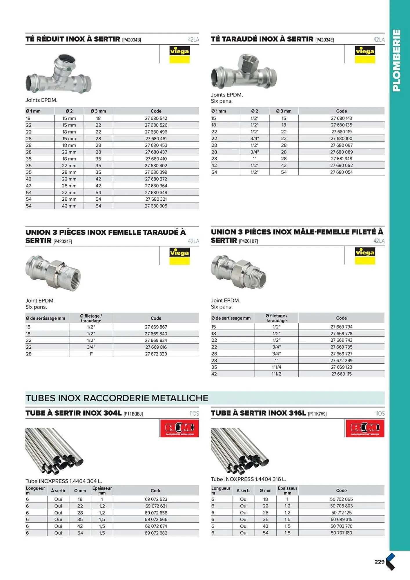 Catalogue Prolians du 2 octobre au 31 décembre 2025 - Catalogue page 229