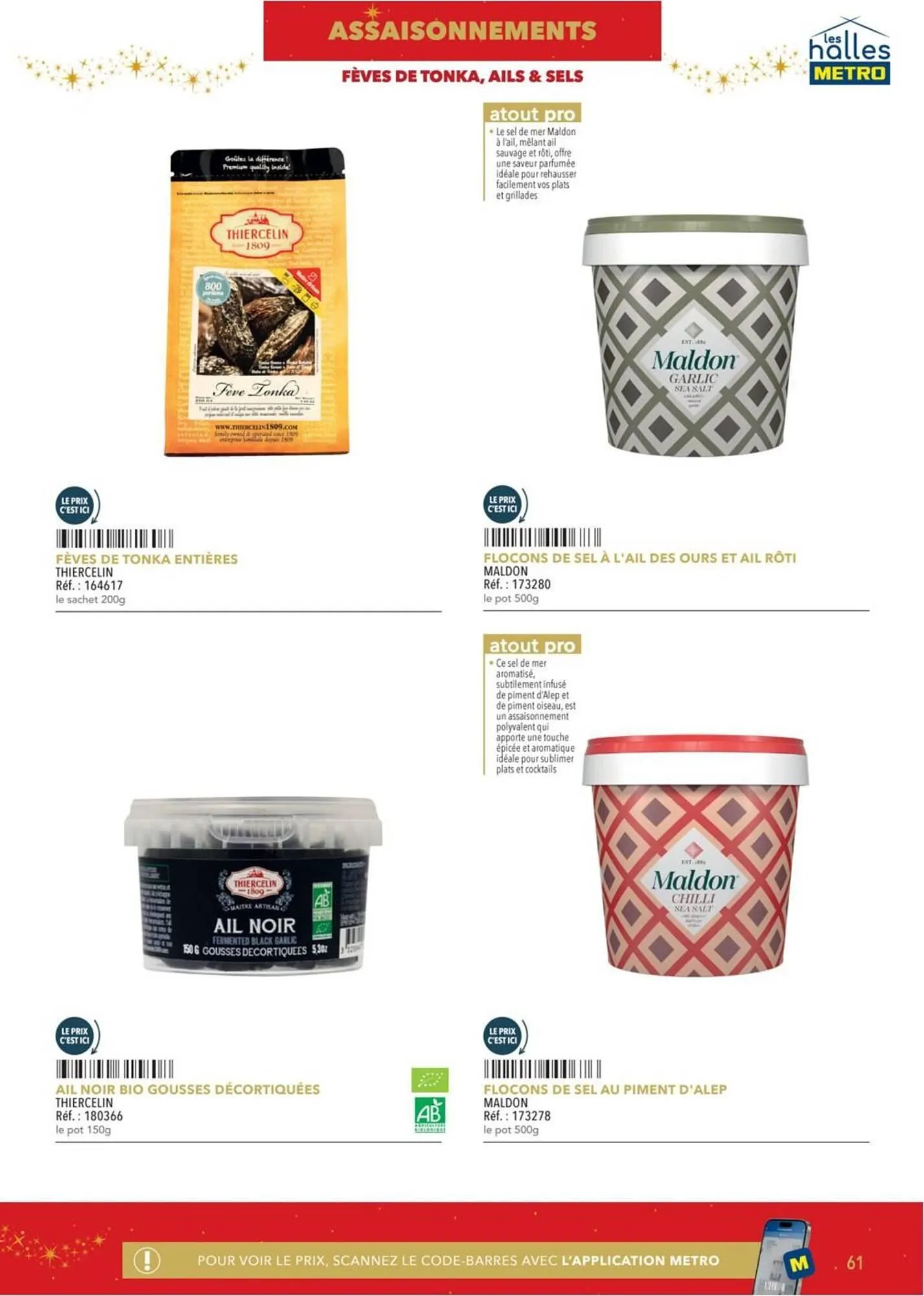 Catalogue METRO du 16 octobre au 31 décembre 2025 - Catalogue page 61