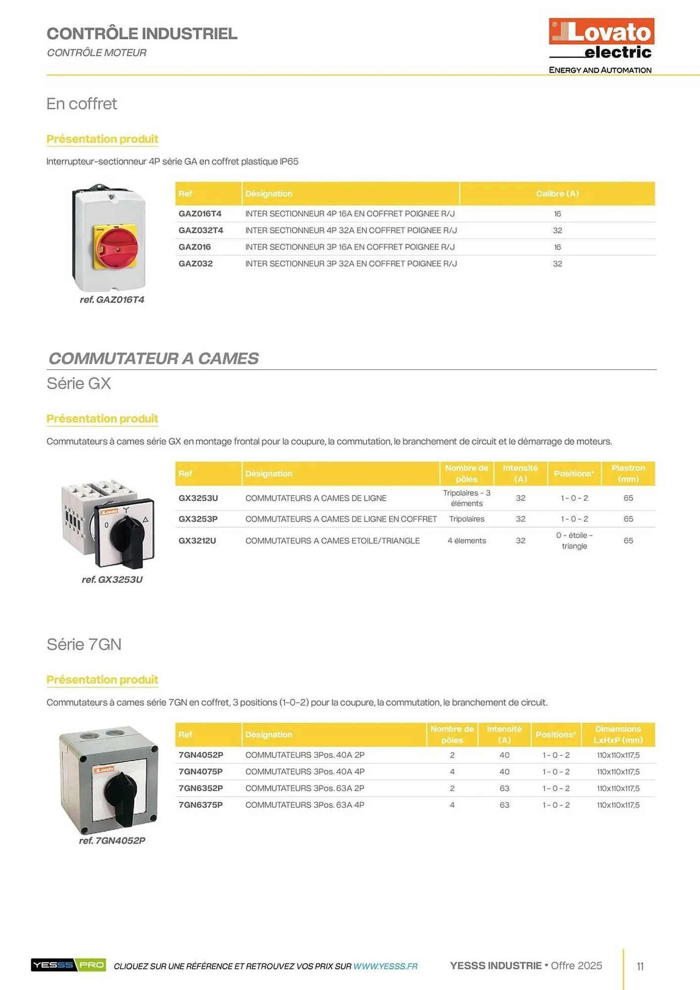 Catalogue Yesss electrique du 28 janvier au 31 décembre 2025 - Catalogue page 13