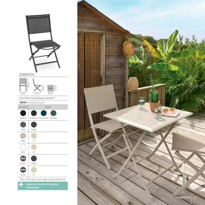 Catalogue Hespéride 2025 du 5 février au 31 décembre 2025 - Catalogue page 141