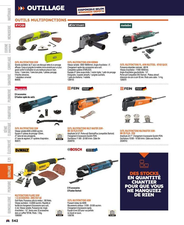Guide produits 2024 du 15 mars au 31 décembre 2024 - Catalogue page 542