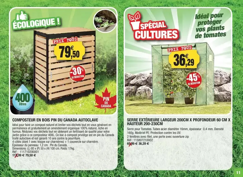 Arrivages de printemps du 6 février au 31 mai 2025 - Catalogue page 11
