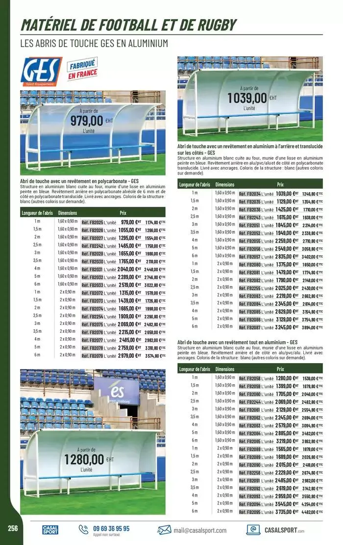 ÉQUIPEMENT SPORTIF du 6 mars au 31 décembre 2025 - Catalogue page 228