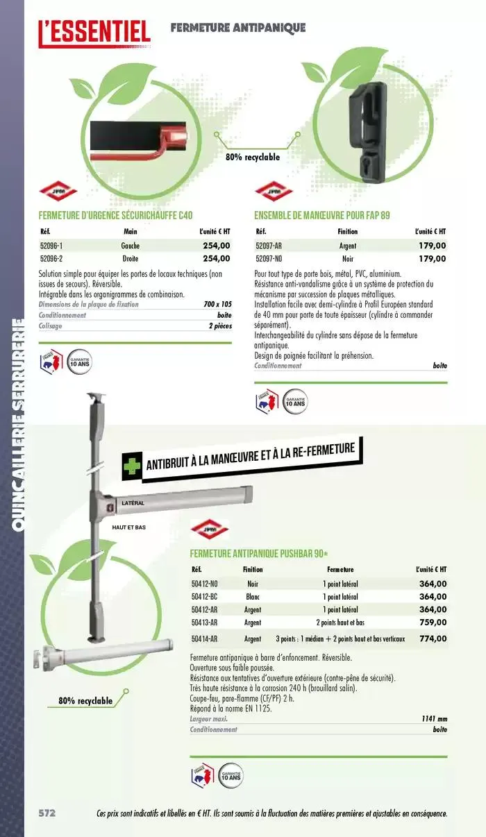 Essentiel Industrie 2025 du 3 janvier au 31 décembre 2025 - Catalogue page 574