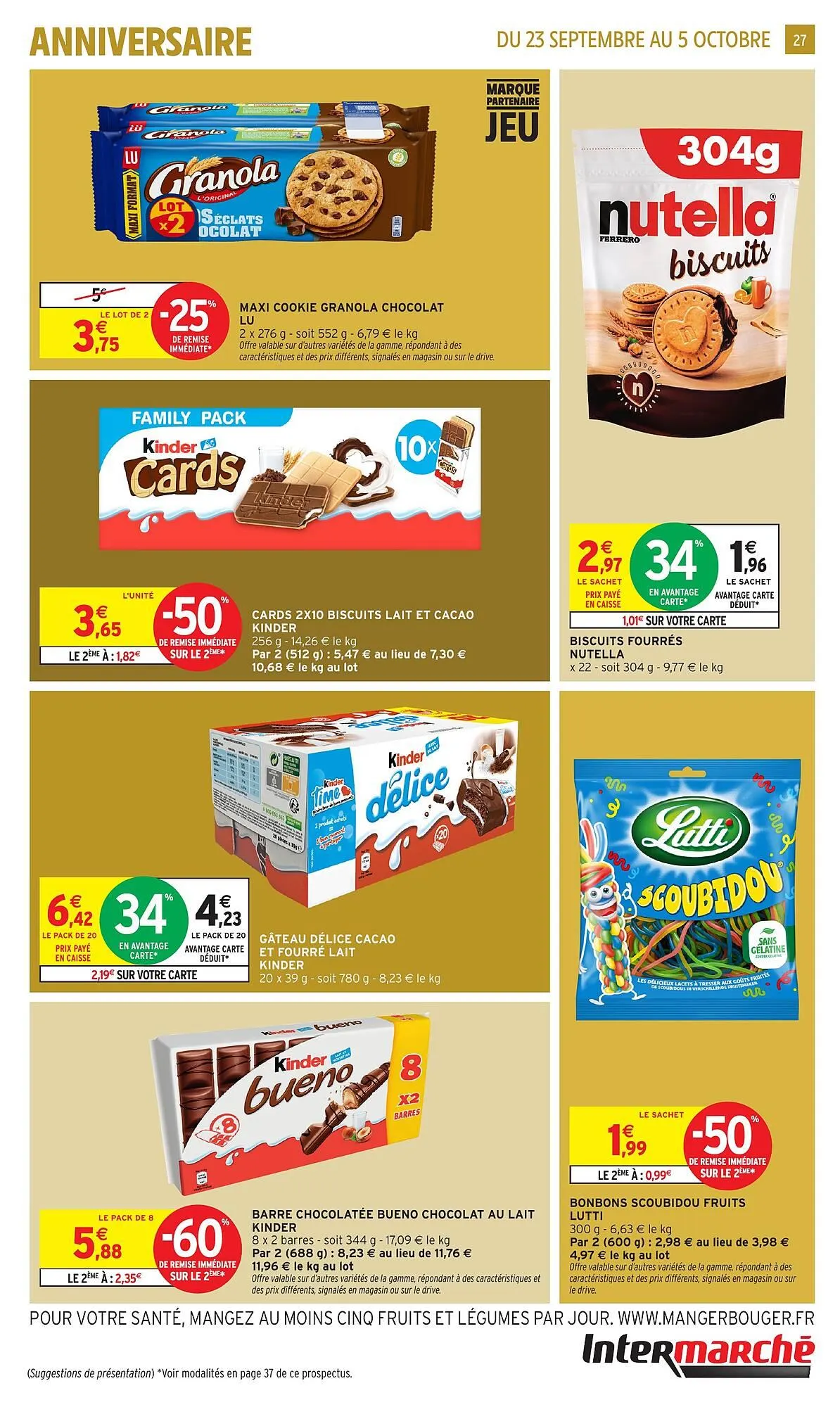 Catalogue Intermarché du 23 septembre au 5 octobre 2025 - Catalogue page 27