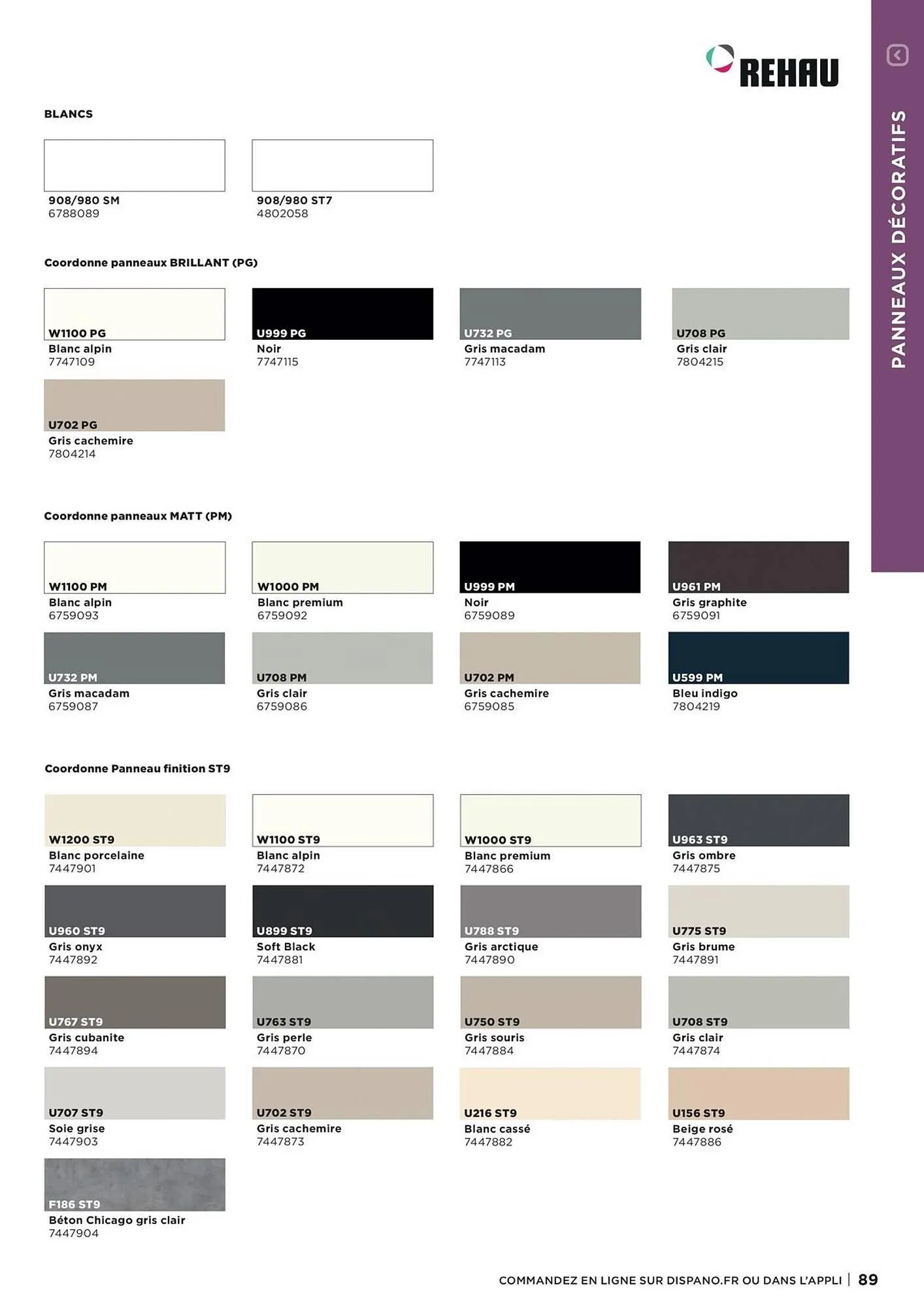 Catalogue Dispano du 8 avril au 31 décembre 2026 - Catalogue page 89