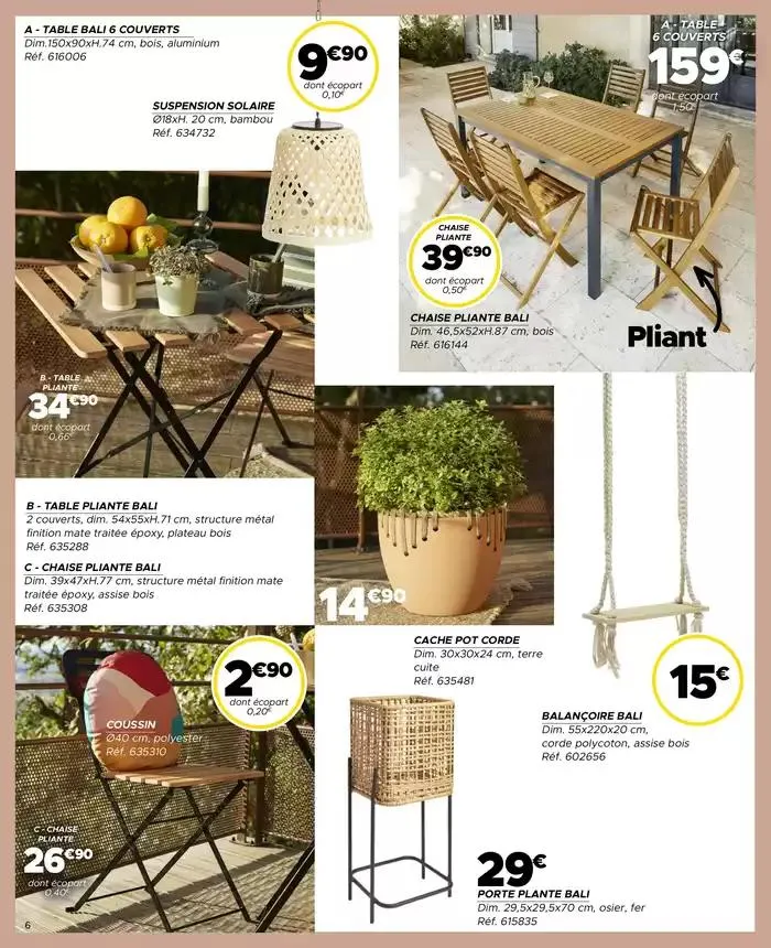 Collection Jardin et extérieur du 9 avril au 5 mai 2025 - Catalogue page 6