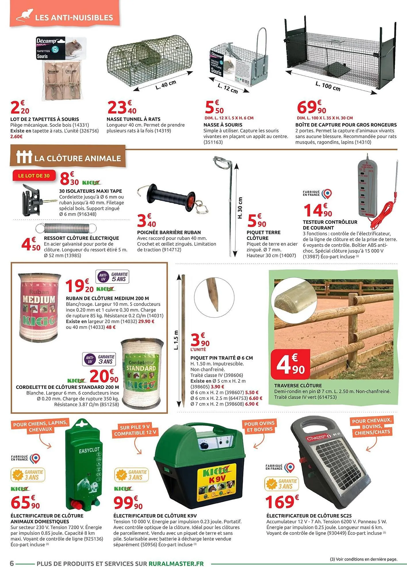 Catalogue Rural Master du 27 octobre au 15 novembre 2025 - Catalogue page 6
