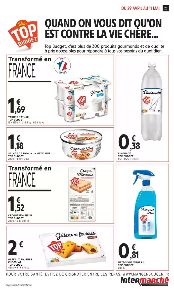 GEN MAI 1 du 29 avril au 11 mai 2025 - Catalogue page 25