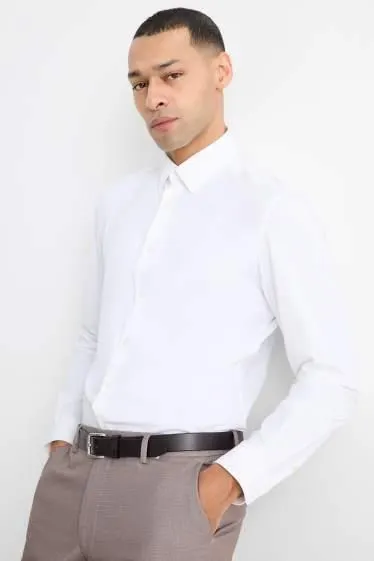 Business shirt - slim fit - Kent collar - Flex