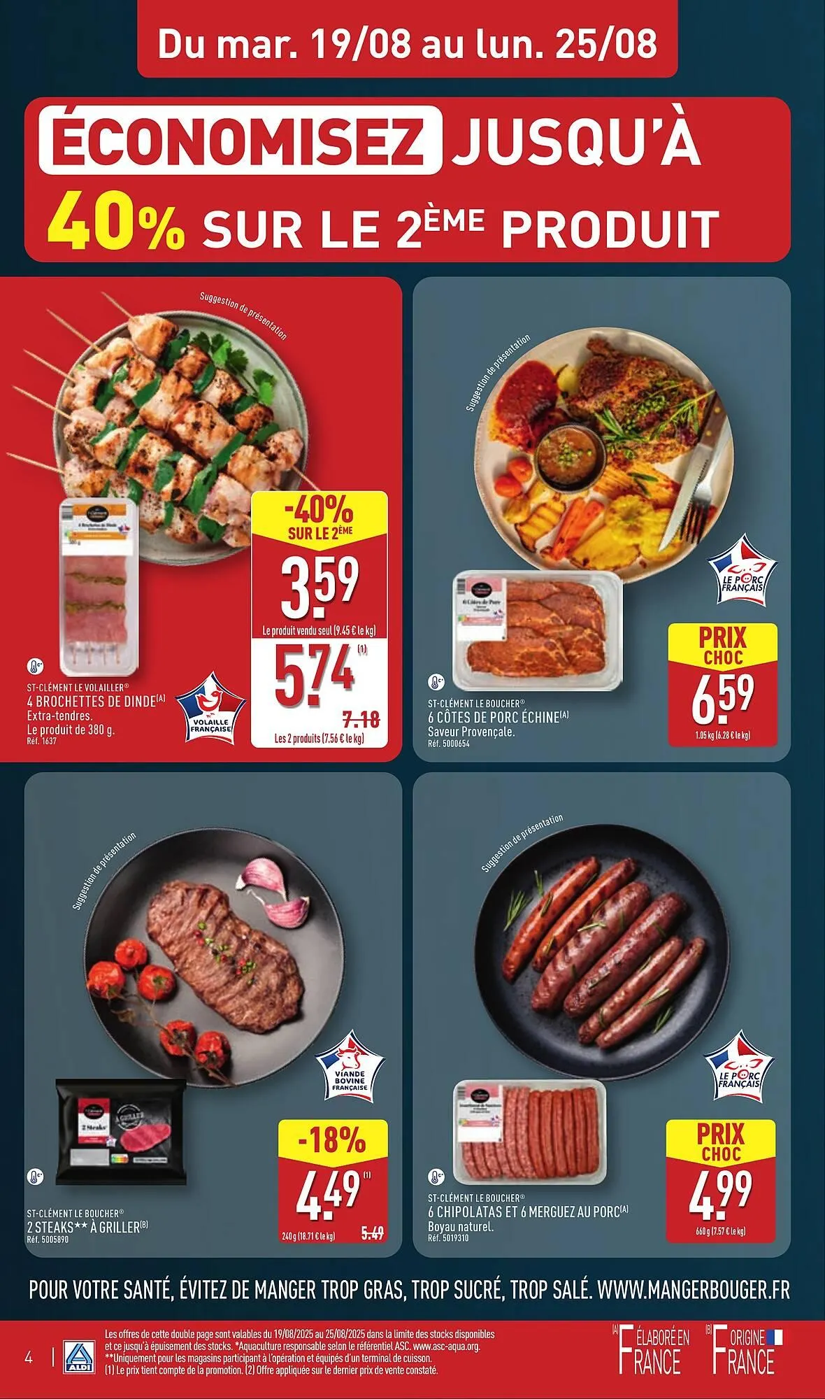 Catalogue ALDI du 19 août au 25 août 2025 - Catalogue page 6