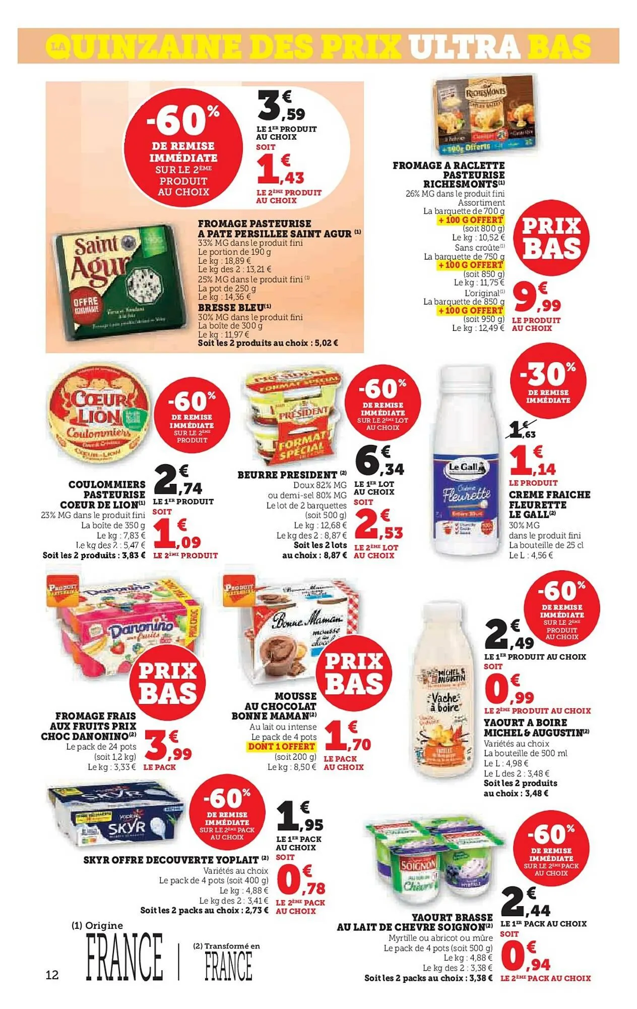 Catalogue Super U du 13 janvier au 25 janvier 2026 - Catalogue page 12