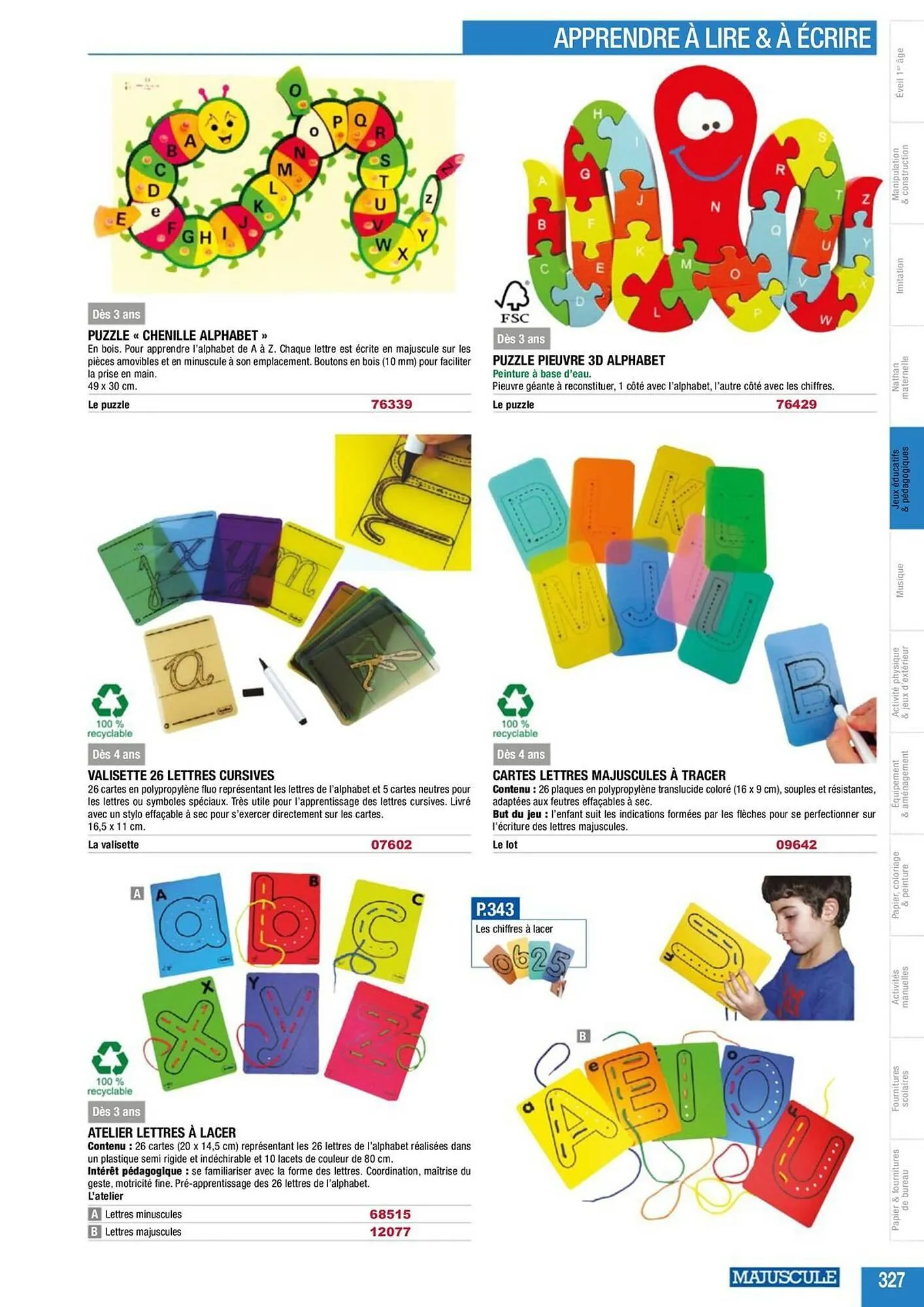 Catalogue Majuscule du 4 mars au 31 décembre 2025 - Catalogue page 351