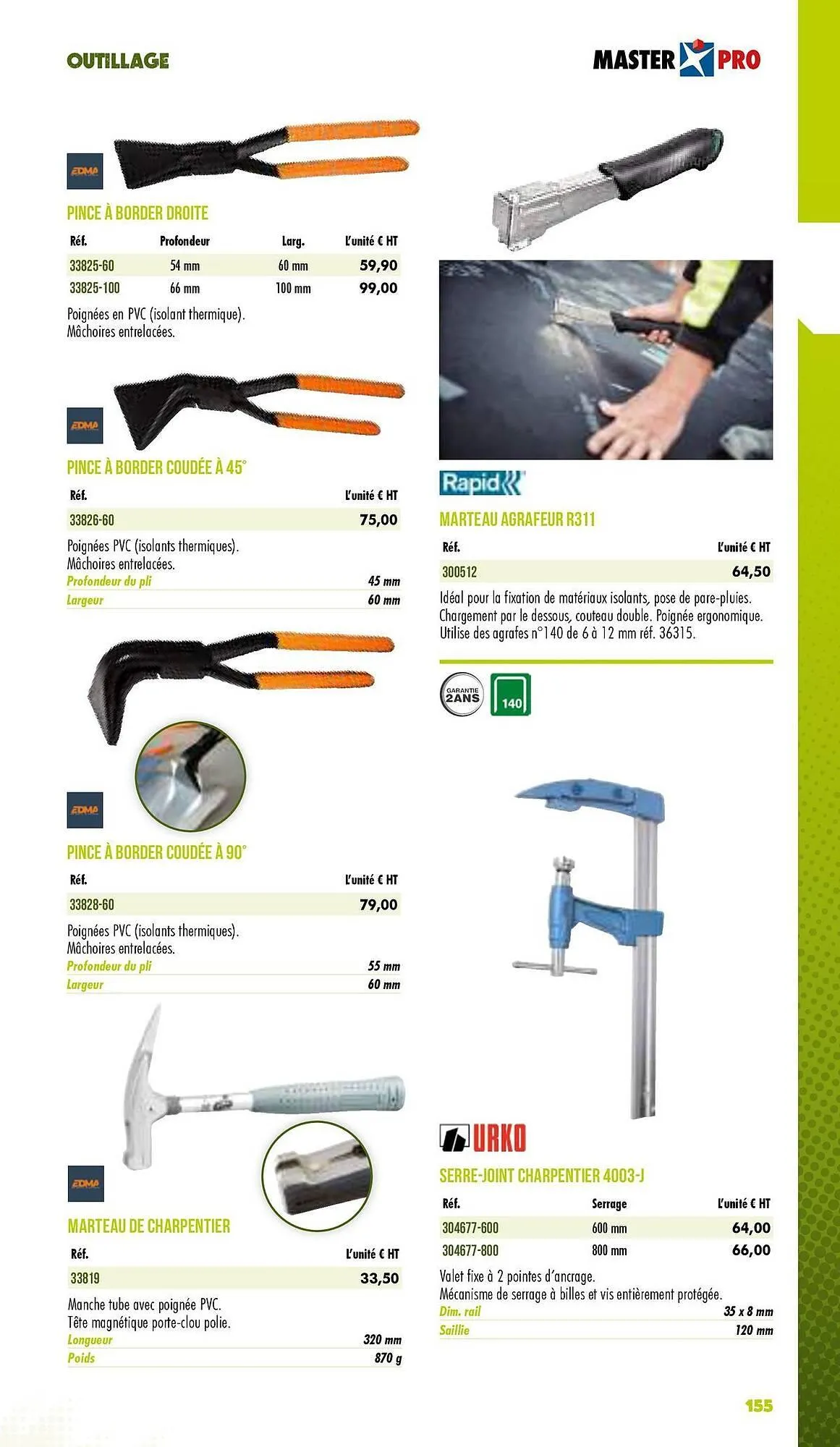Catalogue Master Pro du 3 janvier au 31 décembre 2025 - Catalogue page 157