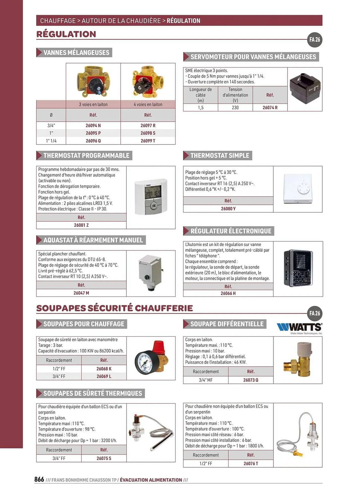 Catalogue Chausson Matériaux du 24 septembre au 31 décembre 2025 - Catalogue page 866