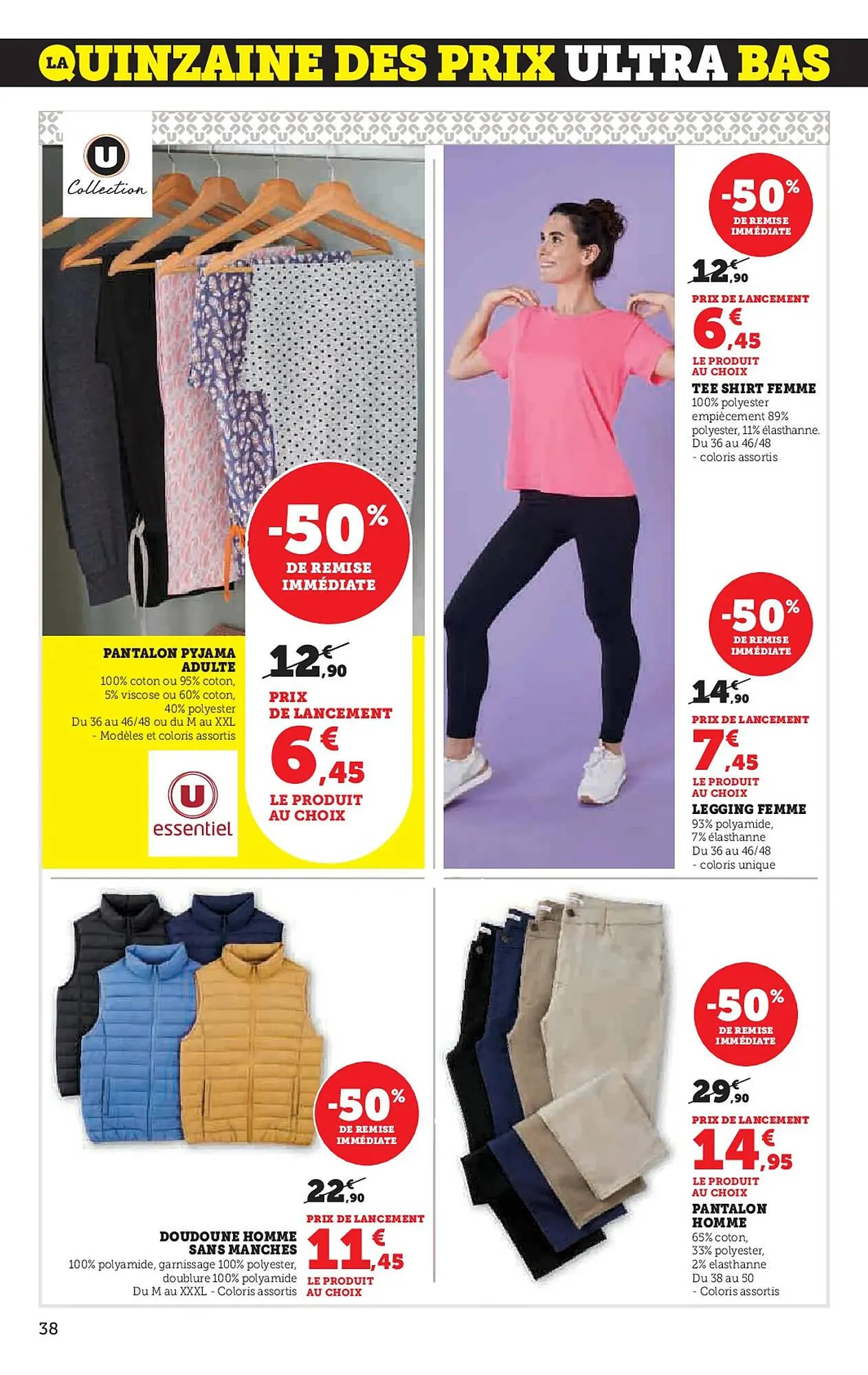 Catalogue Hyper U du 11 mars au 23 mars 2025 - Catalogue page 38