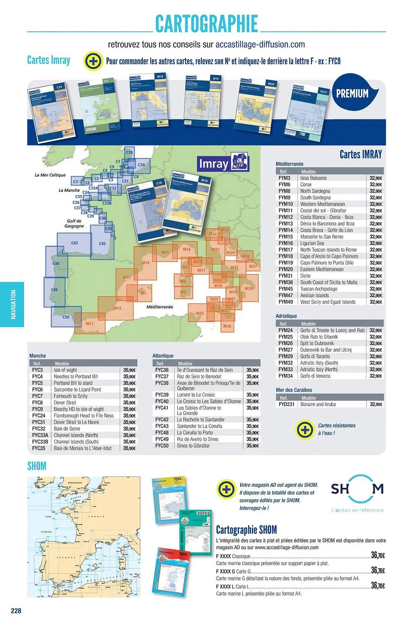 Catalogue Accastillage Diffusion du 1 mars au 31 décembre 2023 - Catalogue page 230