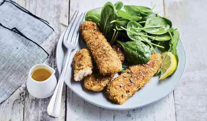 Aiguillettes de merlu blanc du Cap panure