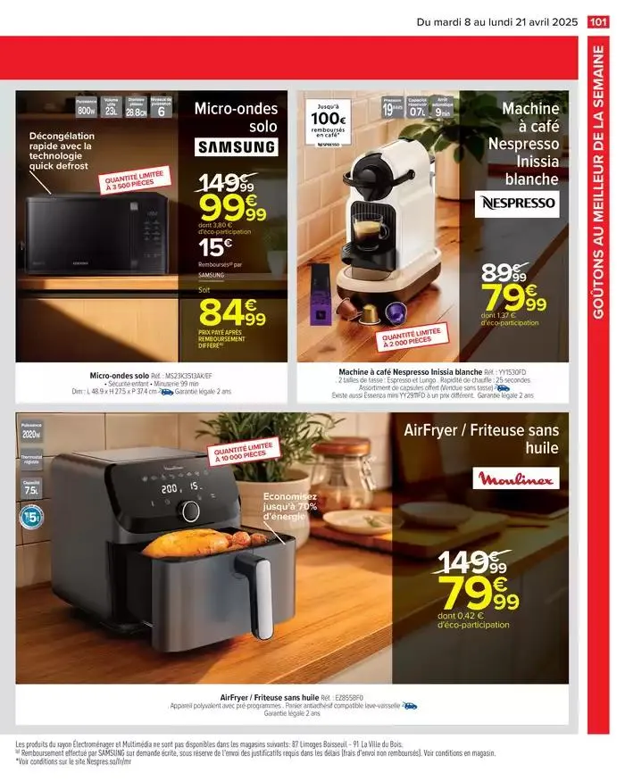 JOYEUSES PÂQUES & MEILLEURS PRIX du 8 avril au 21 avril 2025 - Catalogue page 103