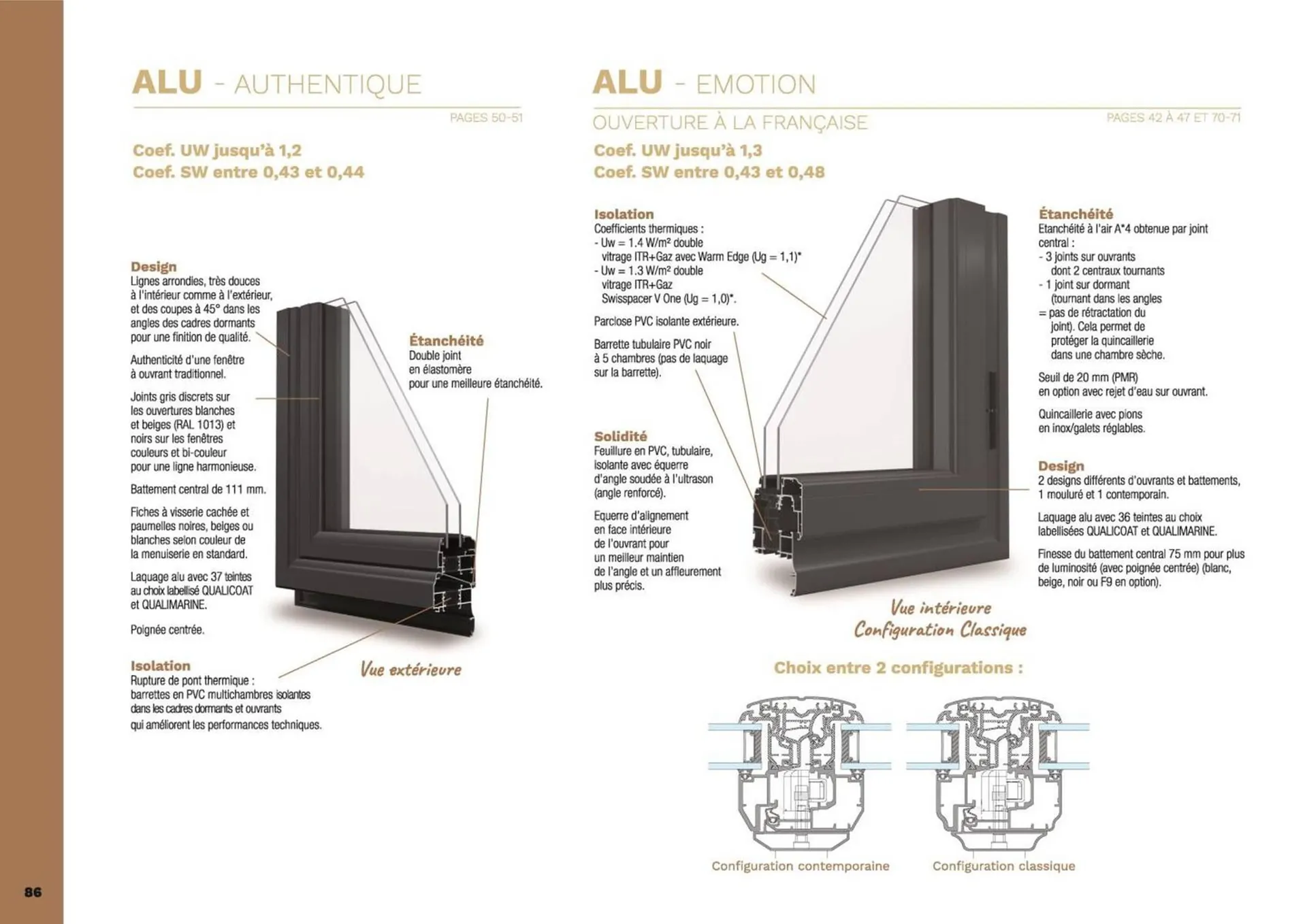 Catalogue Art & Fenêtres du 29 août au 31 décembre 2023 - Catalogue page 86